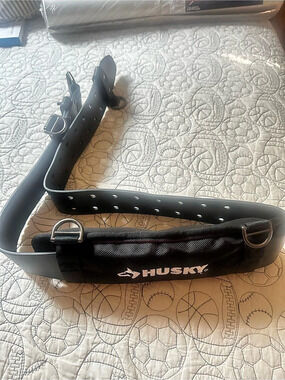 Husky Padded Work Tool Belt Black